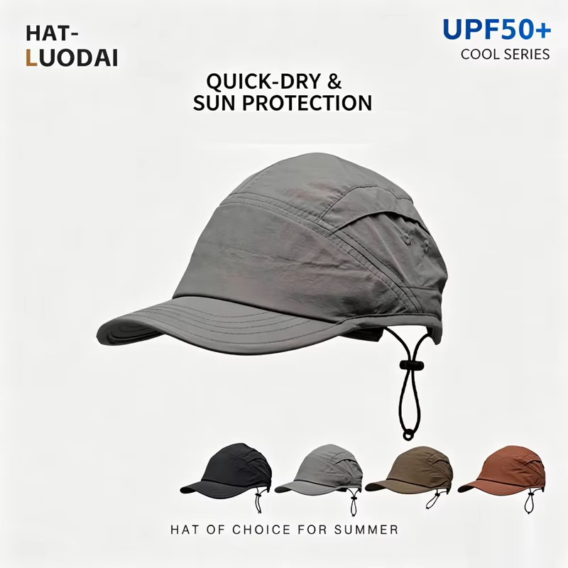 Aquatic Sports Cap - Unisex Hızlı Kuruyan Beyzbol Şapkası UPF50+