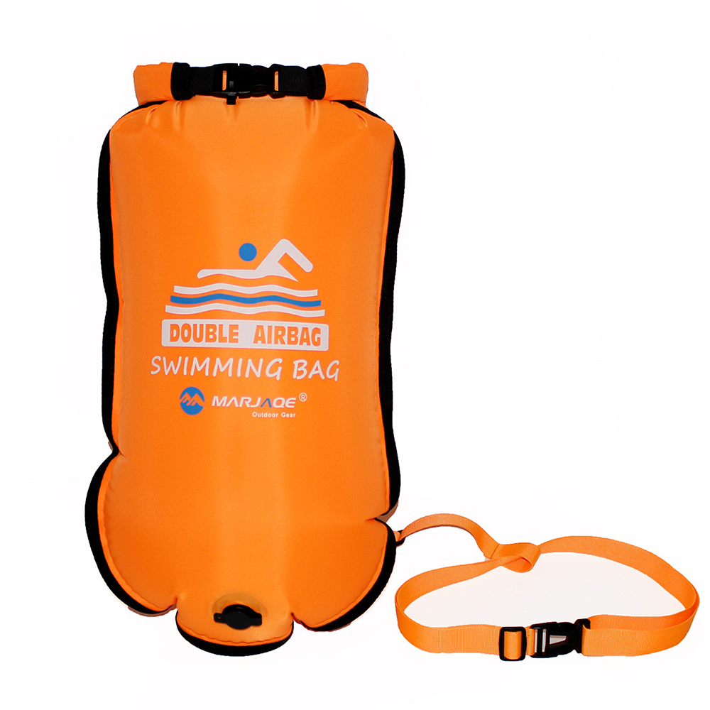 Swim Buoy Open Water - Şişme açık PVC yüzme şamandıra, Tow
