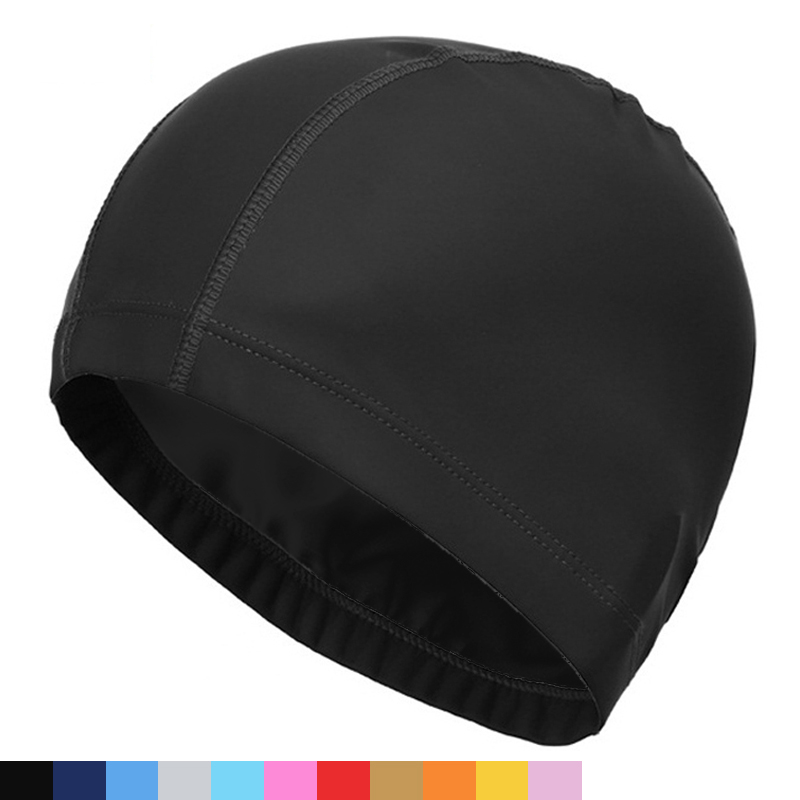 Aquatic Sports Cap - PU Kumaş Yüzme Kap Erkek Kadın