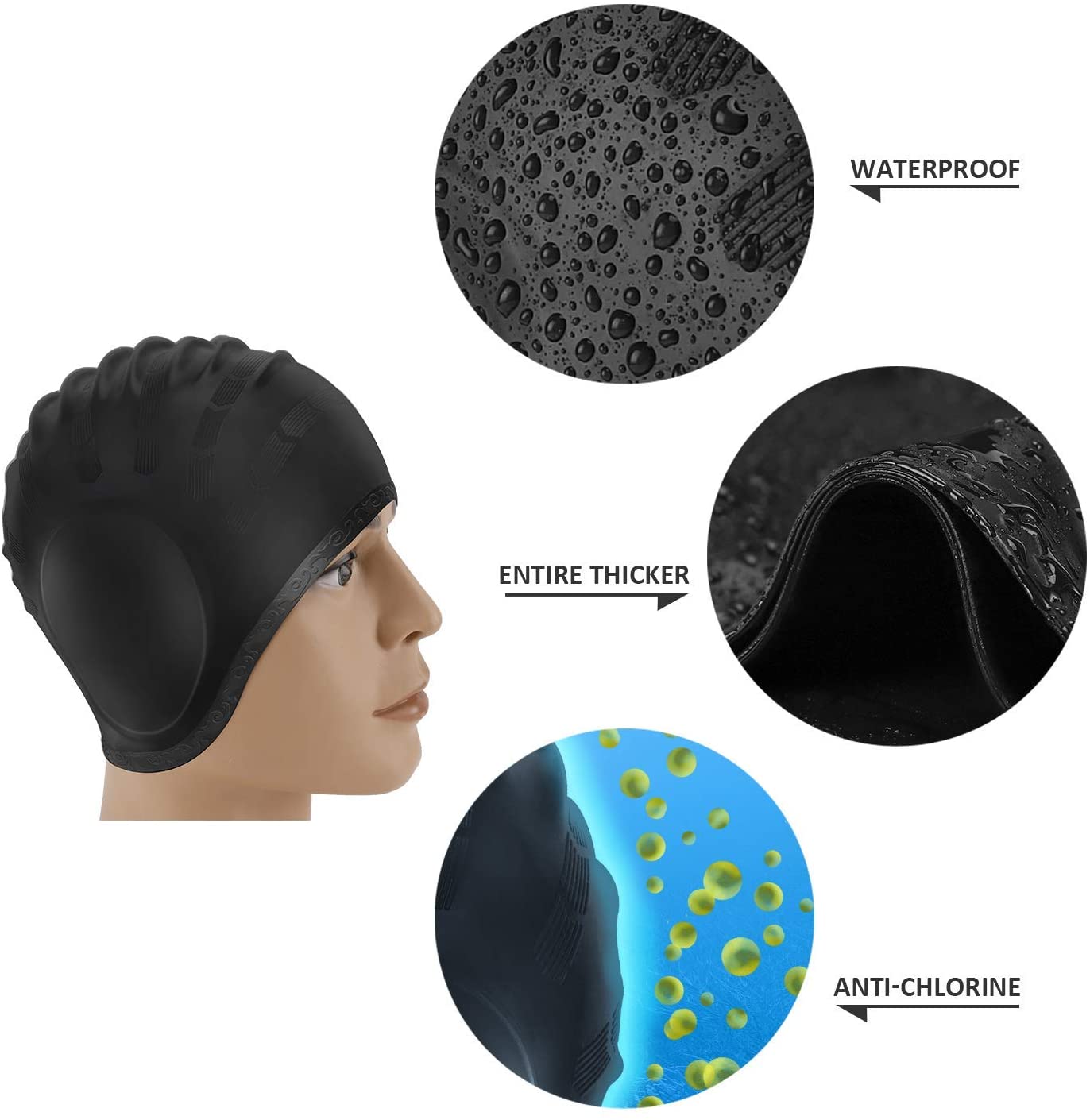 Yetişkinler yüzme boneleri erk - Aquatic Sports Cap incelemesi ve fiyatı