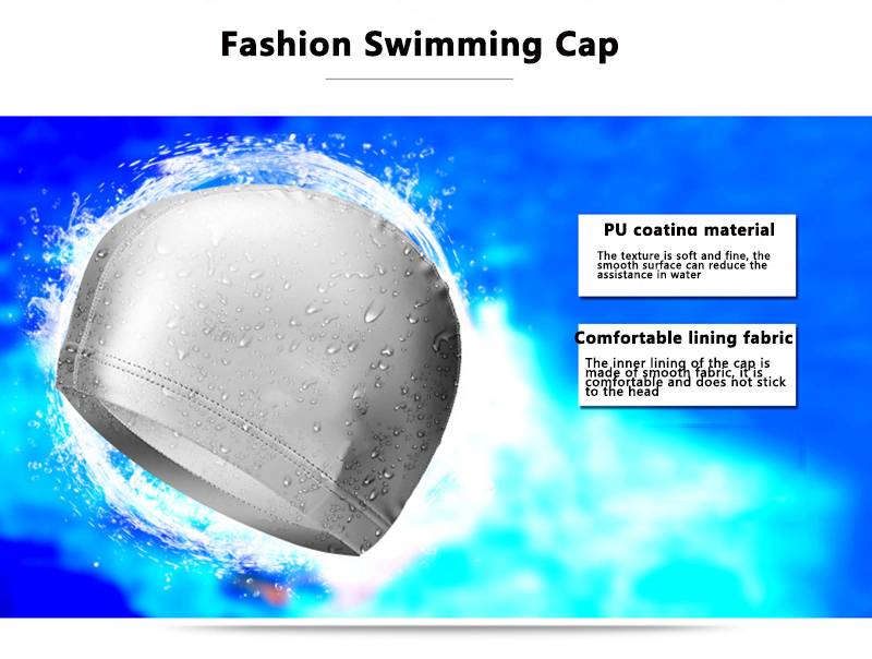 Su geçirmez PU yüzme şapkası ç - Aquatic Sports Cap incelemesi ve fiyatı
