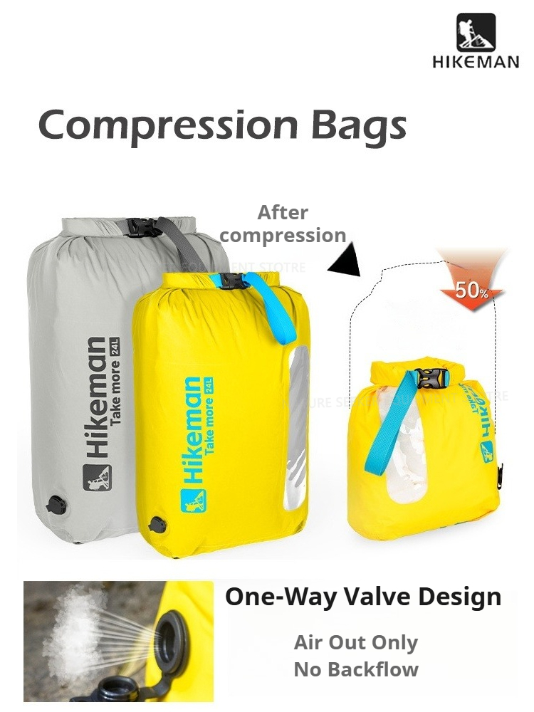 HIKEMAN Vakumlu Sıkıştırma Tor - Dry Bag Roll Top incelemesi ve fiyatı
